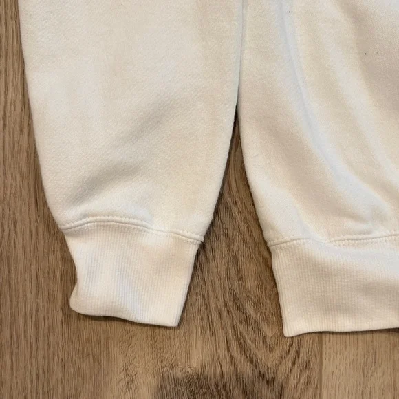 Unisex Brand New White Crewneck Sweater with Tennis Graphic Ingrid Wittmann - Picture 4 of 4